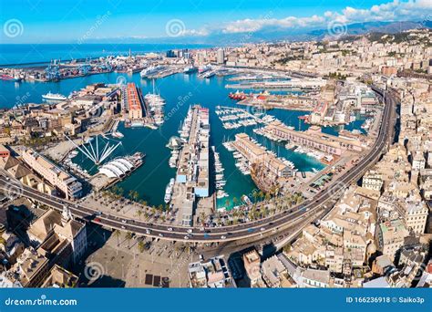 Hafen von Genua .